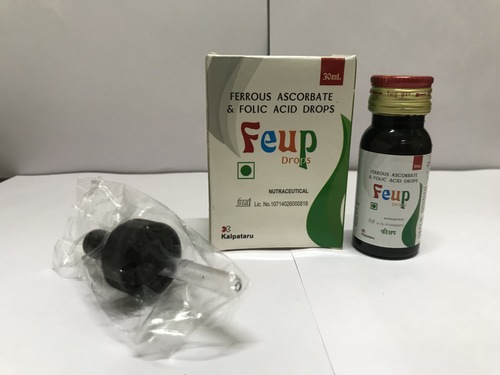 Ferrous Ascorbate 10 mg and Folic Acid 100 mcg