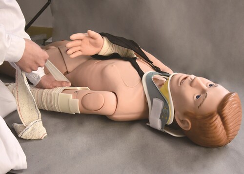 GD/J112 Advance Nursing Training Manikin For Simulation Of Fracture