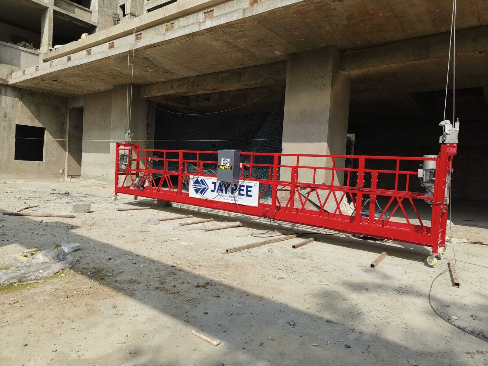 Jaypee Rope Suspended Platform Hoist or (Gondola)