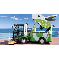 Dzero2 Zero CO2 Emissions Electric Road Sweeper