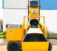 CONCRETE MIXER WITH HOIST