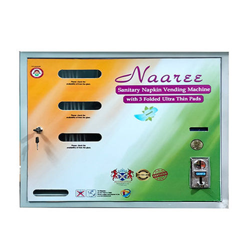 Automatic 50 Pads Horizontal Sanitary Napkin Vending Machine