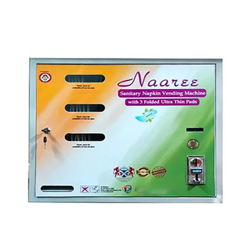 Automatic 100 Pads Horizontal Sanitary Napkin Vending Machine