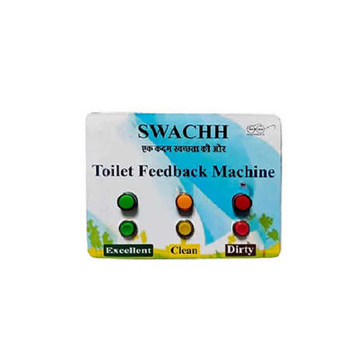 Wall Mounted Public Toilet Feedback Machine - Color: Blue