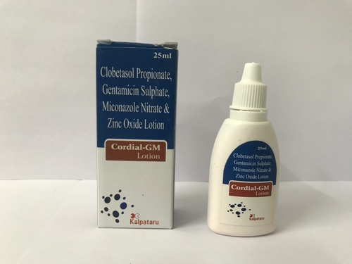 Clobetasol Propionate Gentamicin Sulphate Miconazole Nitrate and Zinc Oxide Lotion
