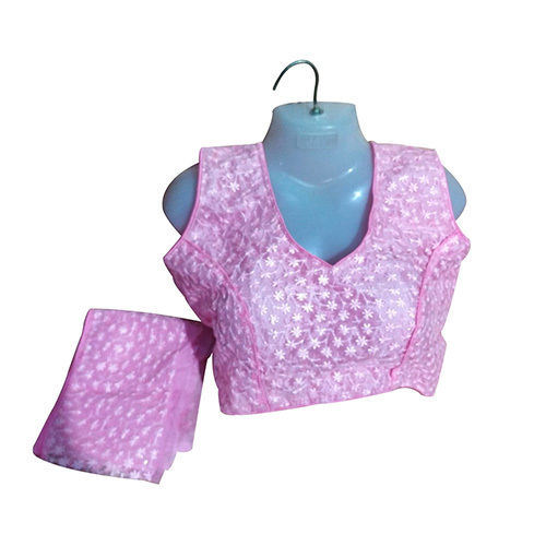 Washable Ladies Half Sleeve Designer Blouse