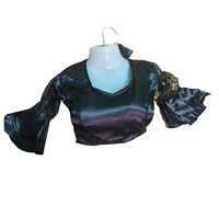 Ladies Party Wear Blouse - Cotton Fabric, Customized Size | Washable, All Season Versatility, Elegant Design With Glamorous Accents