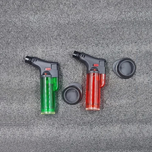 Green And Red Blow Torches Flame Gun