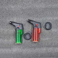 Blow Torches Flame Gun - Aluminum Alloy, Different Size, Green And Red | Ideal For Industrial Applications, Versatile Flame Control
