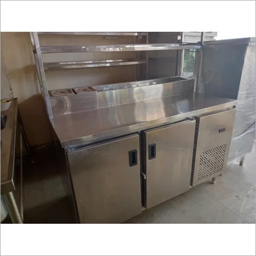 White Stall Counter