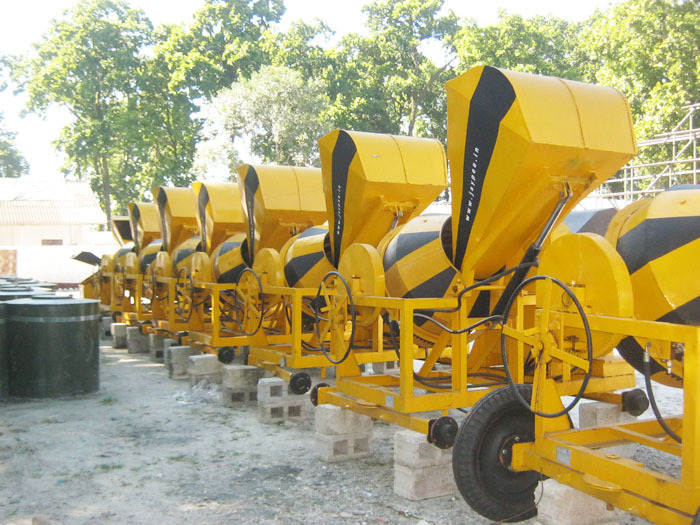 Jaypee 10/7 Concrete Mixer with Hopper