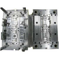 Plastic Injection Moulding Dies - Iron Material, Silver Color | Powder Coating Finish