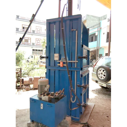 Pet Bottle Waste Plastic Baling Press Power Source: Hydraulic