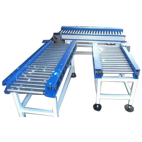 Stainless Steel Industrial Powered Roller Conveyor