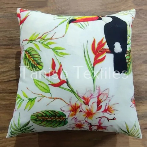 Digital Printed Cushion - 100% Cotton , Customized Sizes & Printed Patterns for Unique Home Decor