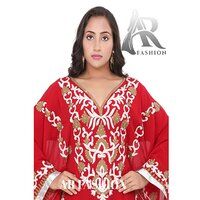 Moroccan Dubai Kaftan Arabic Party Wear Dress