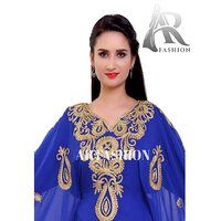 Dubai Moroccan Stylish Party Wear Dress