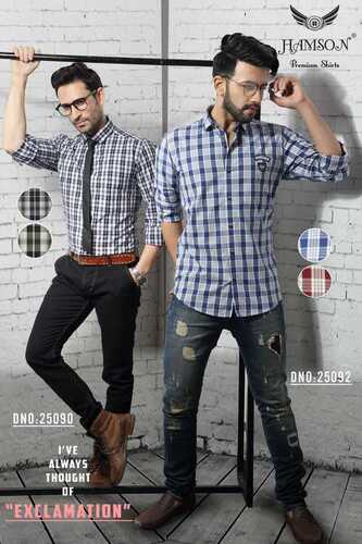 Mens Check Shirts