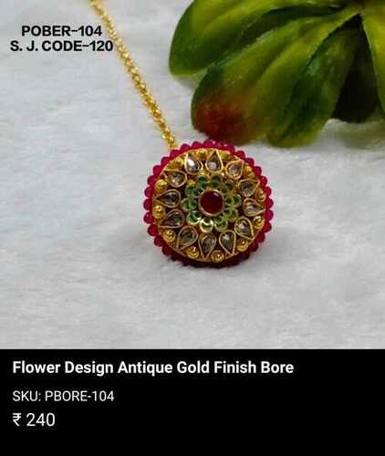 FLOWER DESIGN ANTIQUE BORE