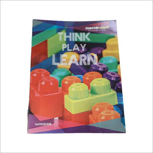 Master Mind Notebook - Super White Smooth Paper Soft Cover Rectangular Design | Modern Style with Multi-Color Cover - Think Play Learn