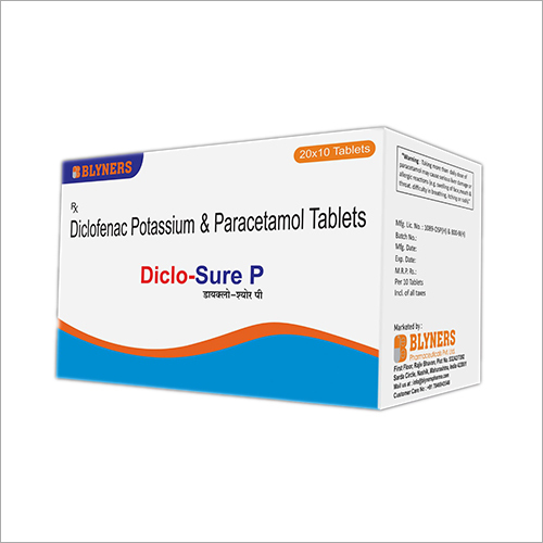 Diclofenac and Paracetamol Tablets