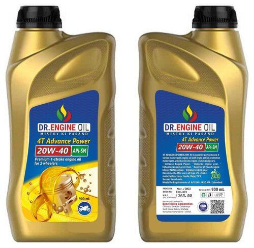 Bike Engine Oil Dr.Engine Oil Ash %: 0.15