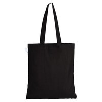 cotton printed red design with black fabric bag