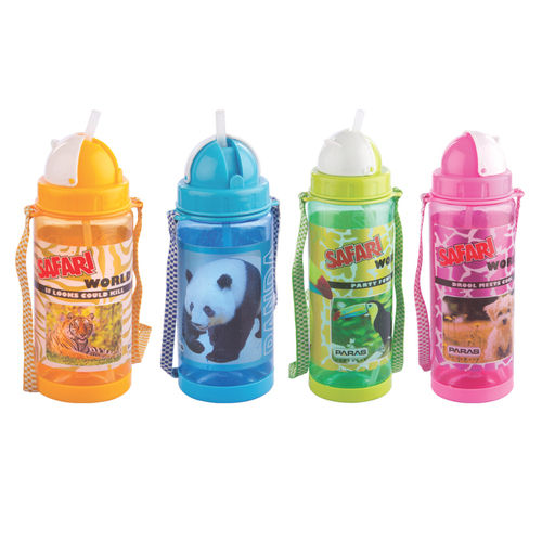 Multicolor Safari Water Bottle