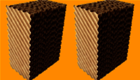 Brown And Green Brown Greenhouse Cellulose Pad Manufacturer In Sitamarhi Bihar