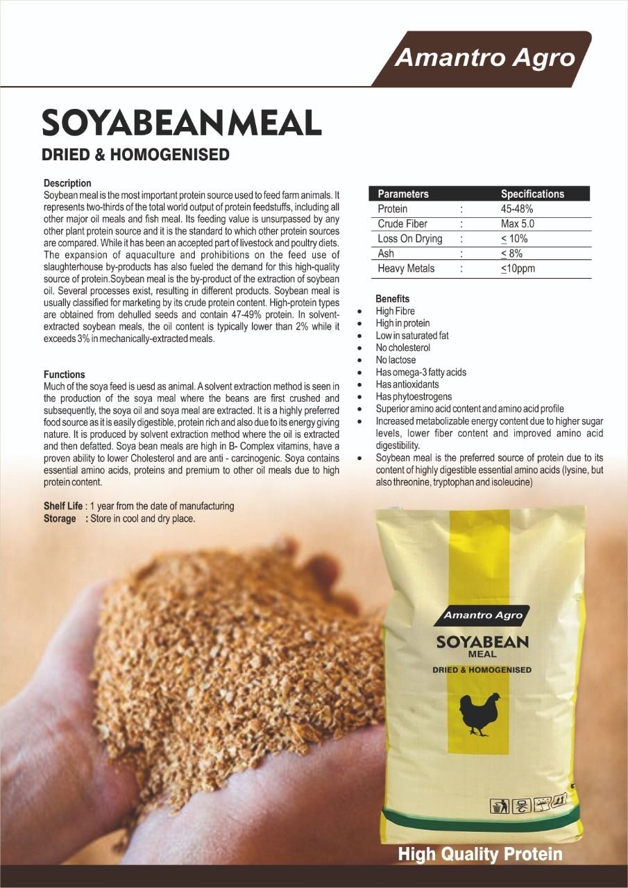 Homogenised Soybean Meal