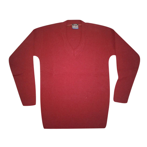 Woolen Full Sleeves Maroon Sweater