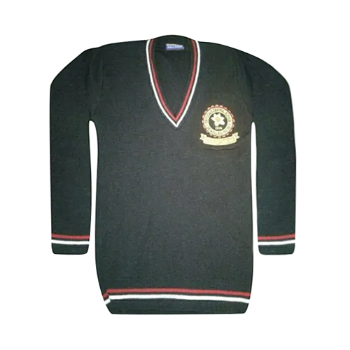 Woolen Full Sleeve School Sweater