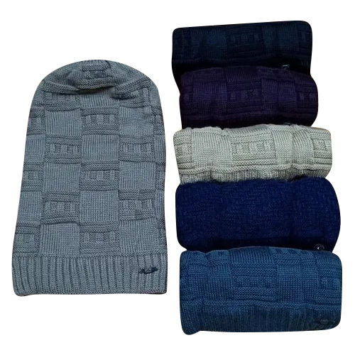 Mens Casual Winter Woolen Cap