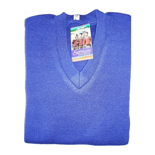 Full Sleeves Navy Blue School Sweater