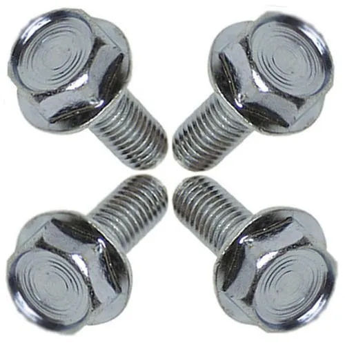 Silver Hex Flange Bolt