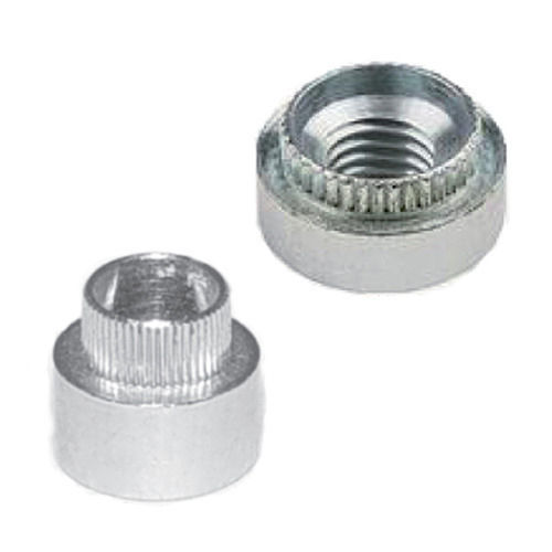 Silver Crimp Nuts