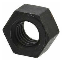 Hsfg Nuts - Galvanized Steel, Various Sizes Available - Black Finish For Industrial And Automobile Applications