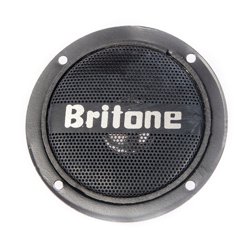 Tweeter Speaker - Iron Chassis, 10x4x4 cm, Black | 3 Inch, 60 W RMS, 4 Ohm, Paper Cone, Ferrite Magnet, Easy to Install