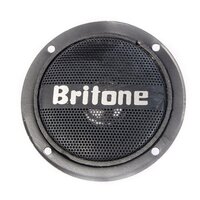 Tweeter Speaker - Iron Chassis, 10x4x4 Cm, Black | 3 Inch, 60 W Rms, 4 Ohm, Paper Cone, Ferrite Magnet, Easy To Install