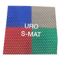 Uro S Pvc Door Mat - Pvc Material, Customized Sizes | Washable, Water Absorbent, Skid Resistant, Dirt Barrier For Home Use
