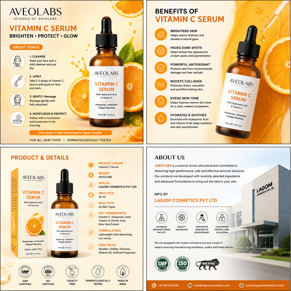 Vitamin C Serum Free From Harmful Chemicals