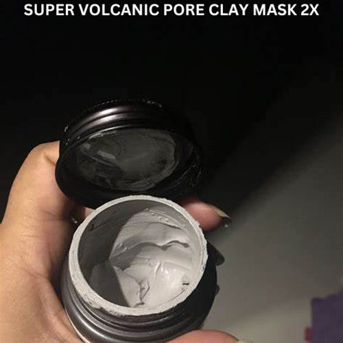 2x Super Volcanic Pore Clay Mask Easy To Use