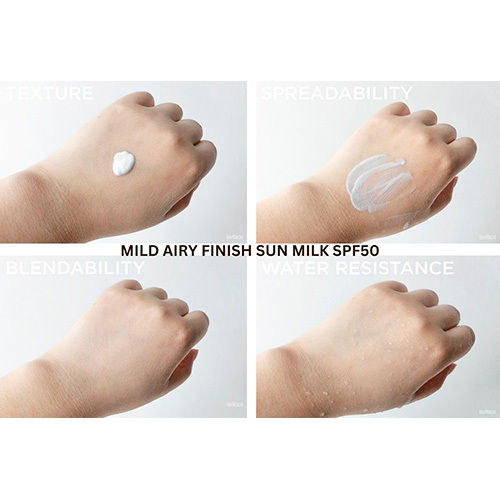 Spf50 Mild Airy Finish Sun Milk
