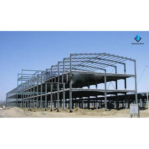 Grey Prefabricated Warehousebuilding