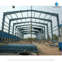Prefabricated Building And Structure - Steel Material, Steel Roof, Grey Color | Durable Design, Versatile Applications