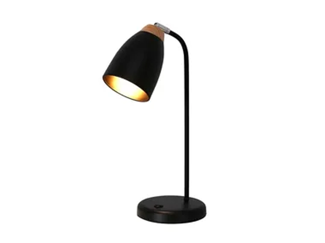 Metal Table Lamp Black Powder Coated High Quality Export Worthy Packing