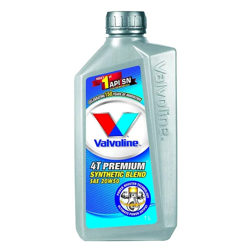Sae 20W50 1Ltr 4T Premium Synthetic Blend Valvoline Automotive Oils Use