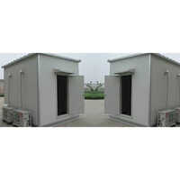 Bts Shelter - Grey Structure | One Door, Sliding Window Design