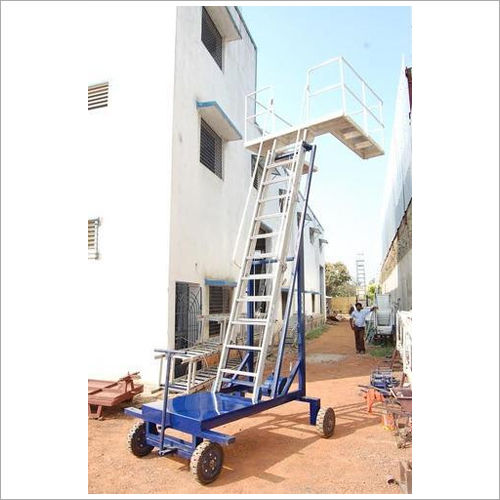 Aluminium Oil Tank Platform Ladder