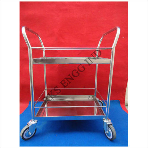 White Ss Tool Trolley